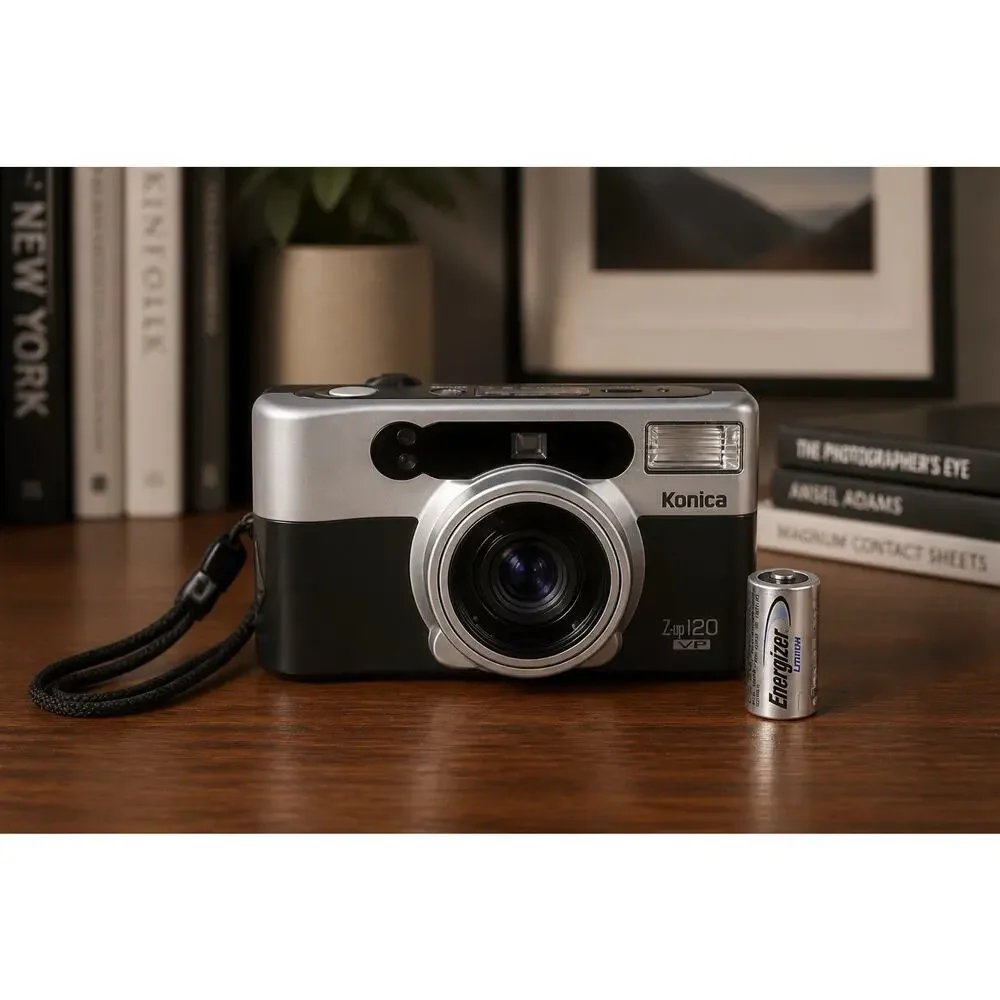 Konica Z-up 120 VP 35mm Point & Shoot Film Camera Flaws